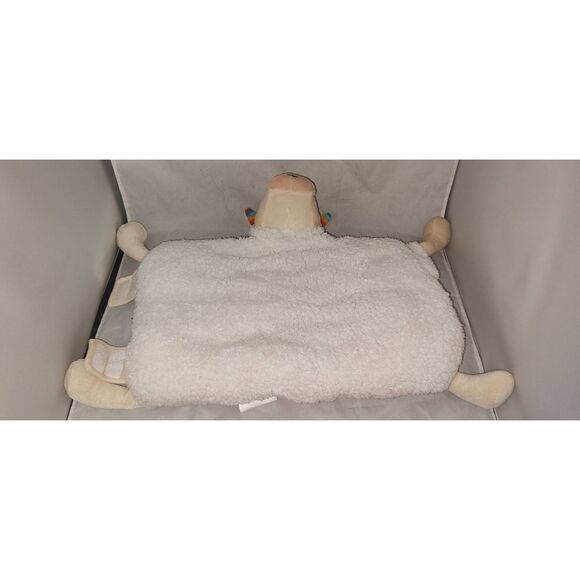 FAO Schwarz Llama Pillow Plush Alpaca Lamb Doll Realistic 16" x 19" - Picture 6 of 11